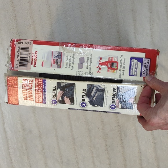 Nature's Miracle 1st Edition Odor Control Receptacles Open Box But 18 New Unused - Picture 5 of 7